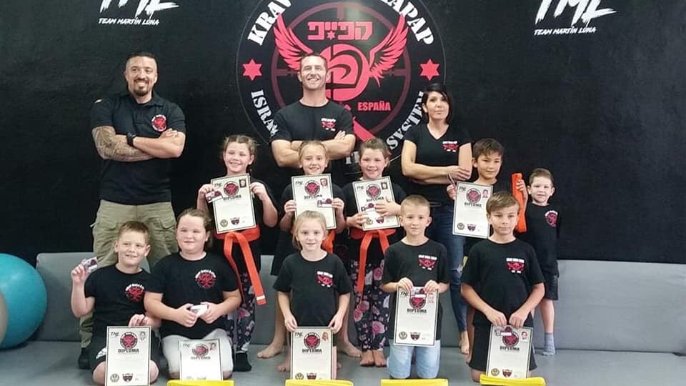 Kids Krav Maga Exam